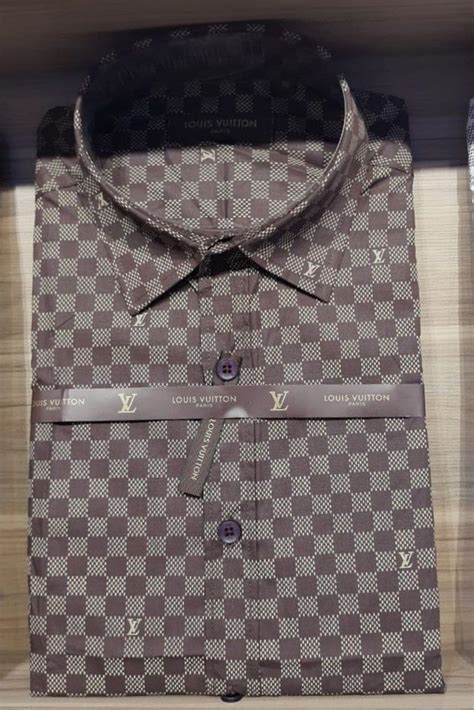 camisa social louis vuitton original|camisa social louis vuitton.